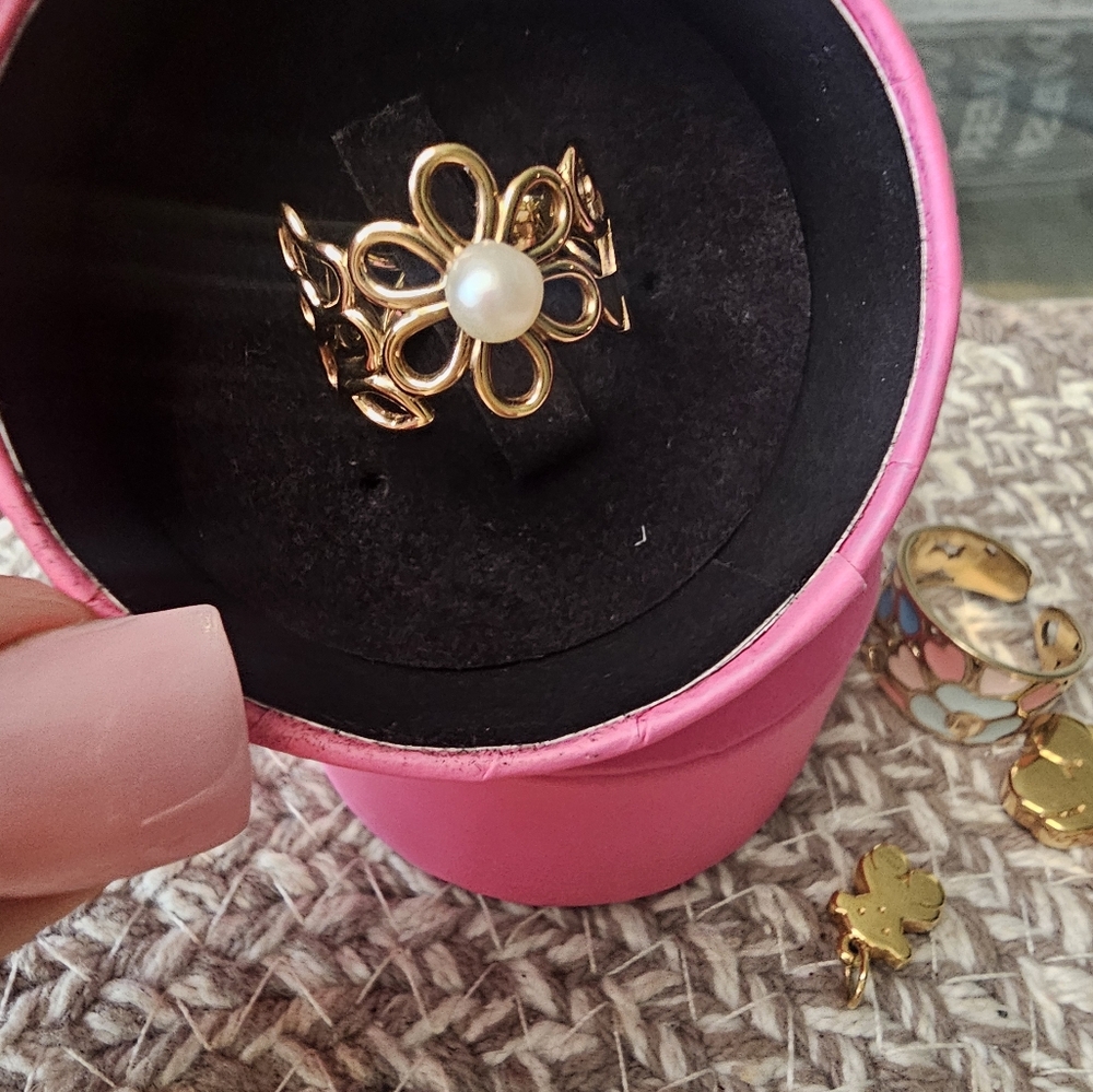Tous gold vermeil ring